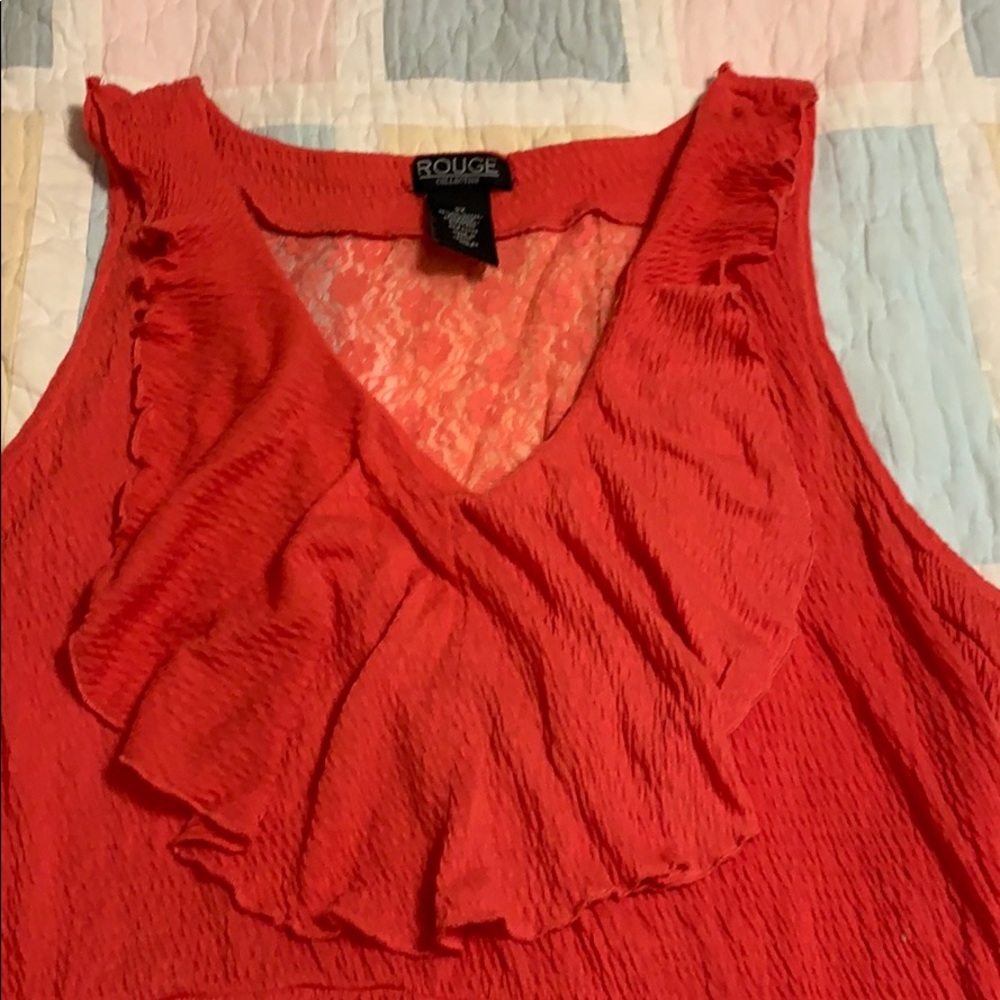 Coral Color Dress